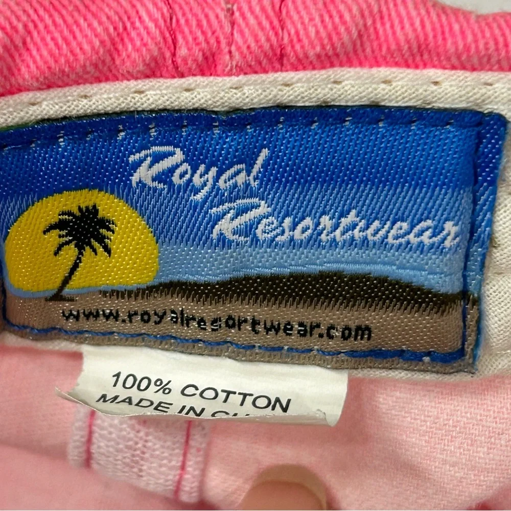 St. Augustine Fl., Pink Embroidered Hat‎
